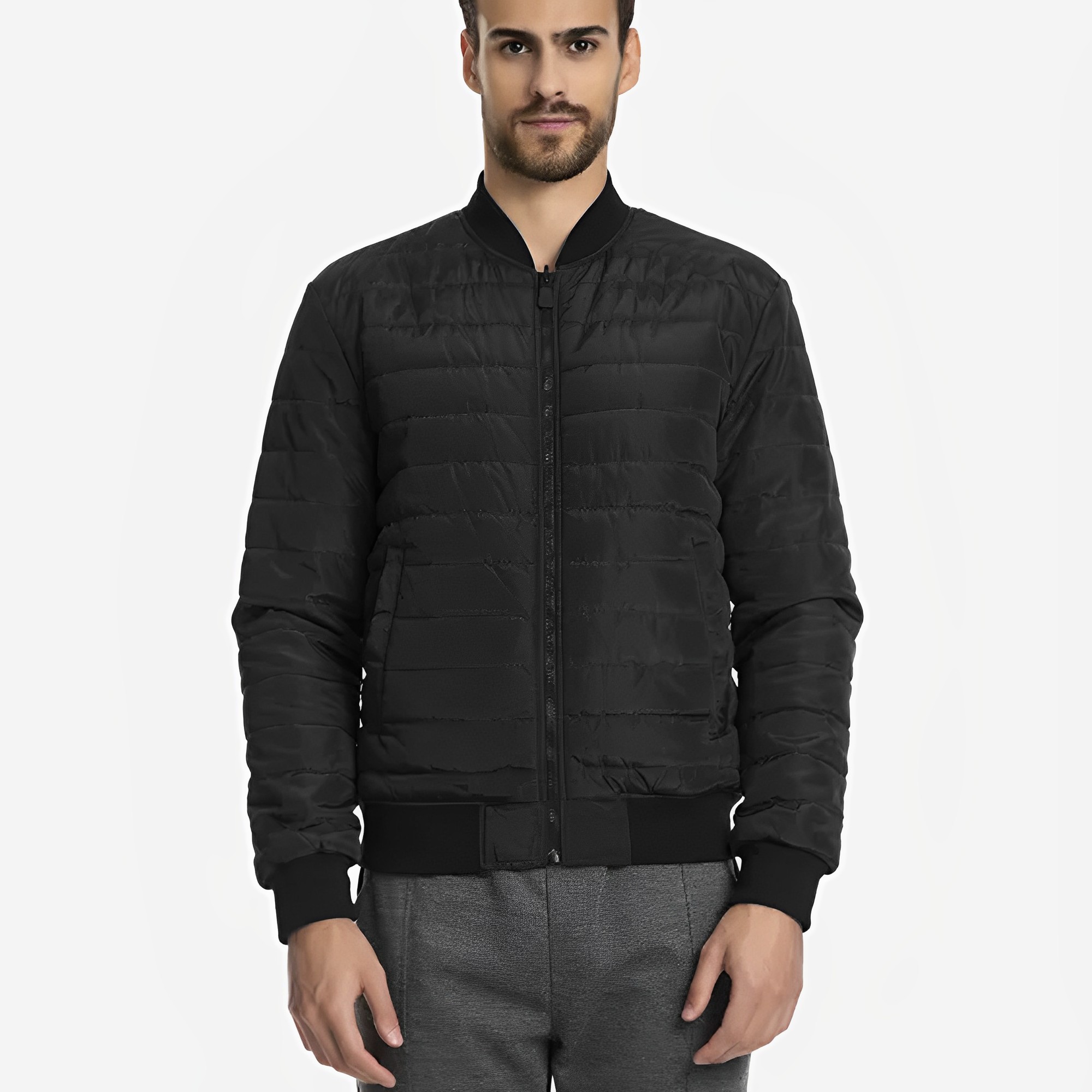 Jaqueta bomber sales dupla face